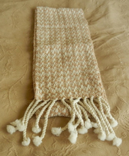 Load image into Gallery viewer, 100% Canadian Alpaca Handwoven Scarves. Pure Alpaca wool scarves are luxurious, soft, lightweight and warmer than regular wool. Our Alpacas are Canadian raised in the Alberta Foothills.